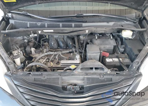 2016 Toyota Sienna L 7 Passenger from USA, damaged, VIN 5TDZK3DC0GS739996